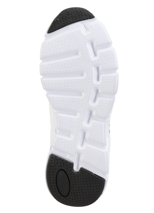 Slipper & Schnürschuhe - ELENA EDEN, stylische Damen-Sneaker, mit herausnehmbarem Fußbett, in Größe 036 bis 042, in Farbe WEISS-SCHWARZ Ansicht 3