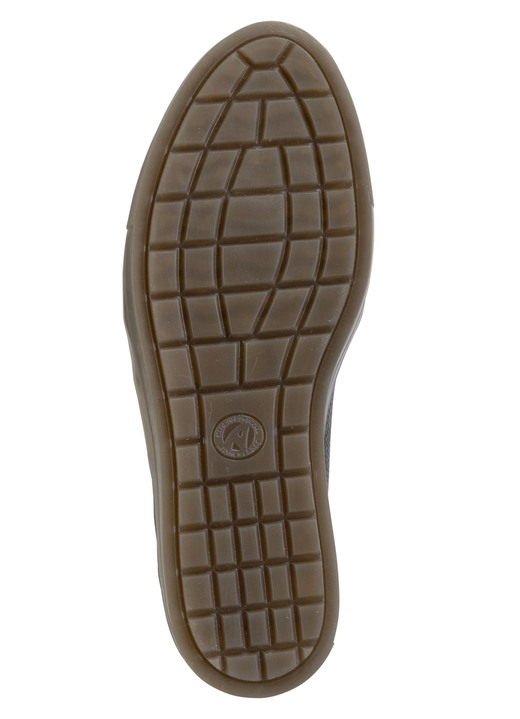 Slipper & Schnürschuhe - ELENA EDEN Schnür-Sneaker aus genarbtem Nappaleder, in Größe 036 bis 042, in Farbe ALTGOLD-BRAUN Ansicht 6