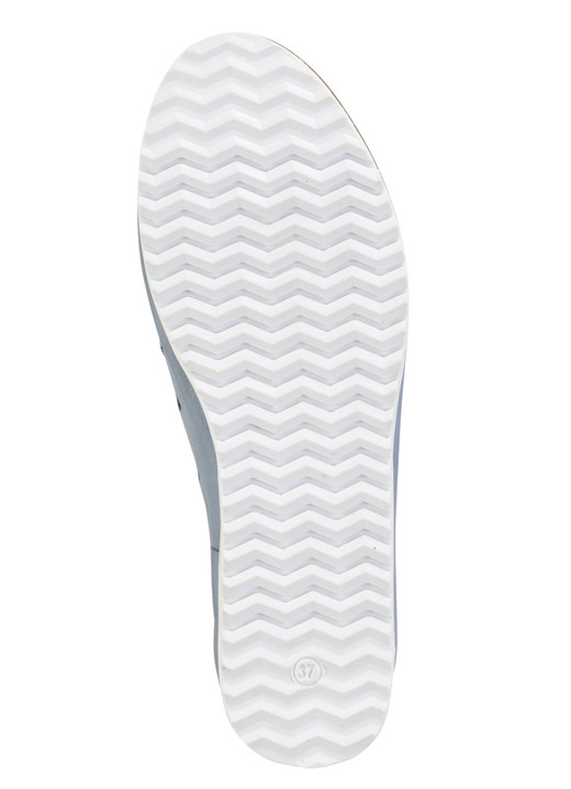 Slipper & Schnürschuhe - ELENA EDEN Slipper aus weichem Nappaleder mit Lochungen, in Größe 036 bis 041, in Farbe HELLBEIGE Ansicht 9