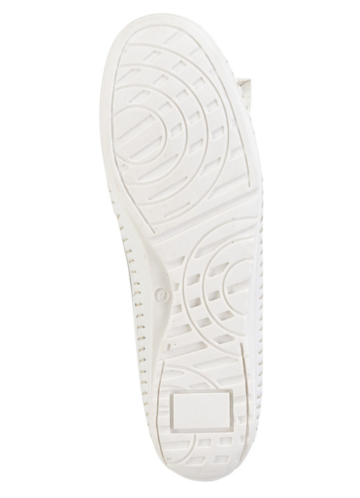 Slipper & Schnürschuhe - ELENA EDEN Slipper mit seitlichen Gummizügen, in Größe 036 bis 042, in Farbe JEANS Ansicht 6