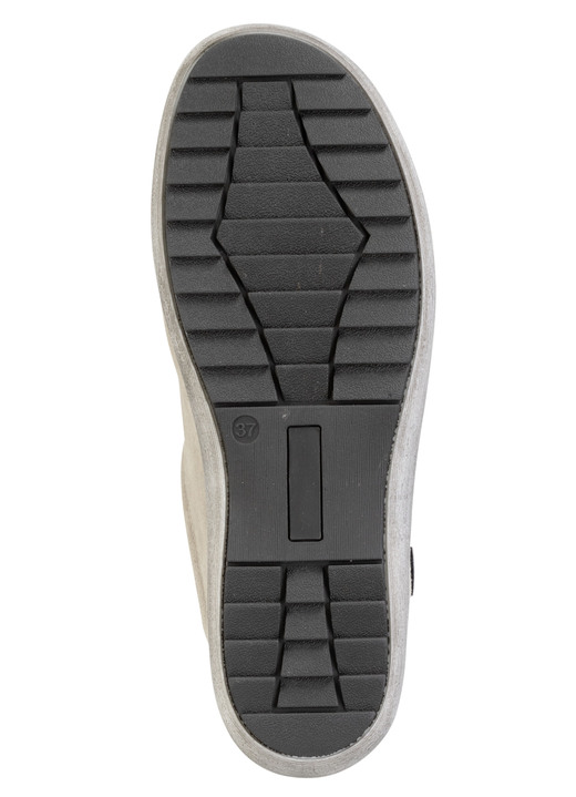 Slipper & Schnürschuhe - ELENA EDEN, bequeme Damen-Schnürschuhe, Weite H, mit herausnehmbarem Fußbett, in Größe 036 bis 042, in Farbe KIESEL Ansicht 3