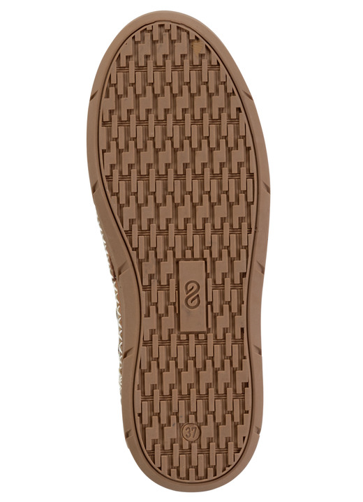 Slipper & Schnürschuhe - ELENA EDEN, sommerliche Damen-Slipper, Weite H, mit Klettverschluss, in Größe 036 bis 043, in Farbe WEISS Ansicht 3