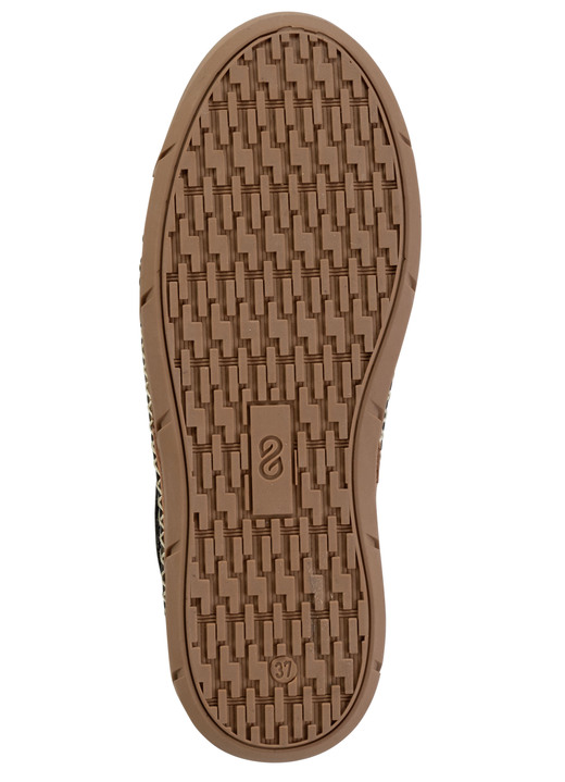 Slipper & Schnürschuhe - ELENA EDEN, sommerliche Damen-Slipper, Weite H, mit Klettverschluss, in Größe 036 bis 043, in Farbe COGNAC Ansicht 9