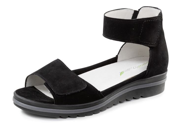 Sandaletten & Pantoletten - Waldläufer Sandale mit herausnehmbarem Lederfußbett, in Größe 3 1/2 bis 8, in Farbe ANTIKGOLD Ansicht 4