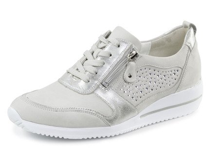Waldläufer, bequeme Damen-Schnürschuhe, Weite H, mit herausnehmbarem Fußbett