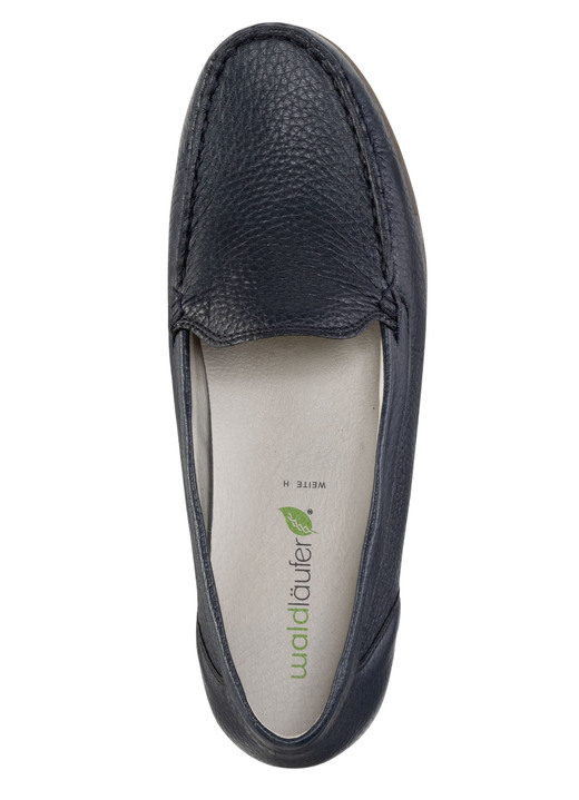 Slipper & Schnürschuhe - Waldläufer, bequeme Damen-Slipper, Weite H, mit herausnehmbarem Fußbett, in Größe 3 1/2 bis 8, in Farbe SCHWARZ Ansicht 5