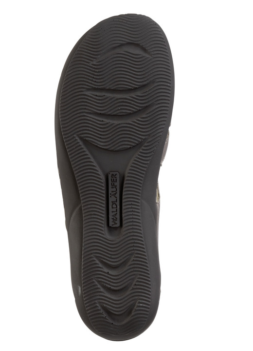 Sandaletten & Pantoletten - Waldläufer Sandale mit verstellbaren Riemchen, in Größe 4 1/2 bis 9, in Farbe SCHWARZ Ansicht 6