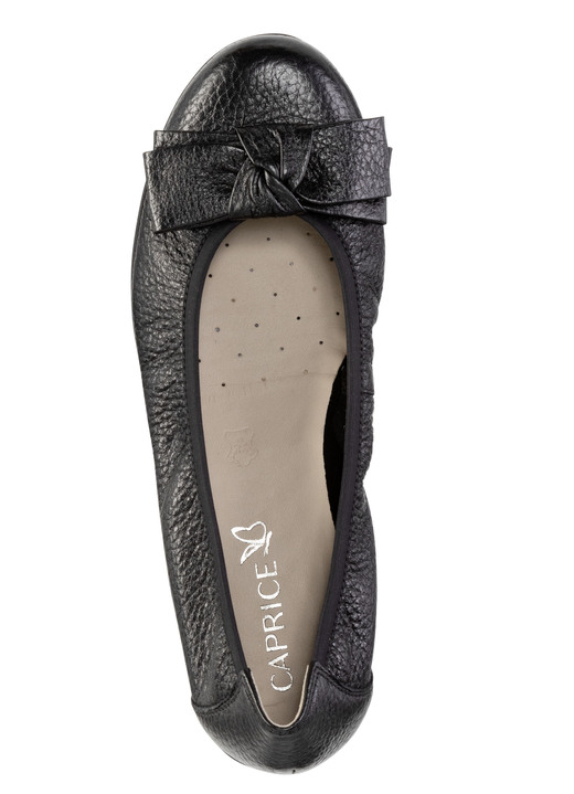 Pumps & Ballerina - Caprice, schicke Damen-Ballerinas, Weite G, mit Gummizug, in Größe 036 bis 042, in Farbe PERLWEISS Ansicht 5