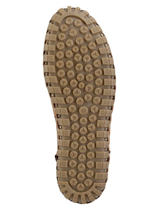 Pumps & Ballerina - ELENA EDEN Ballerina mit interessanter Prägung, in Größe 036 bis 041, in Farbe JEANS Ansicht 11