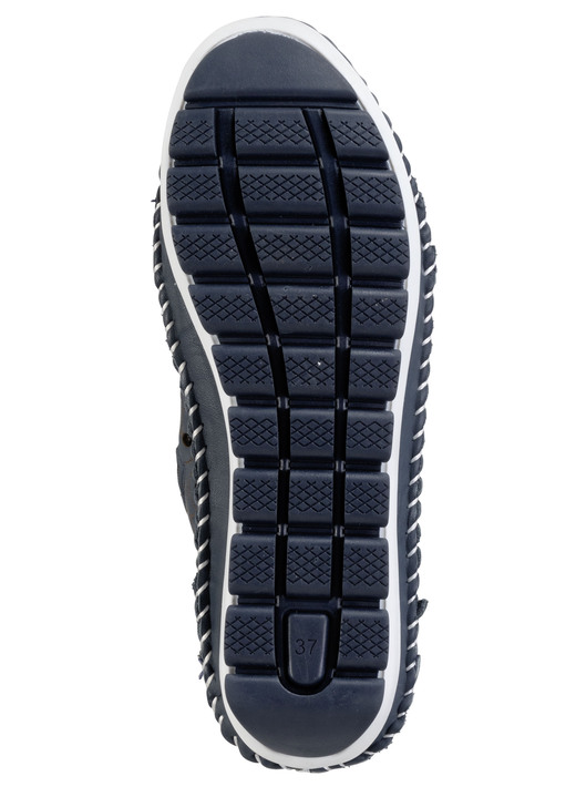 Stiefel & Stiefeletten - Gemini Bootie mit Knitter-Struktur, in Größe 036 bis 042, in Farbe MARINE Ansicht 3