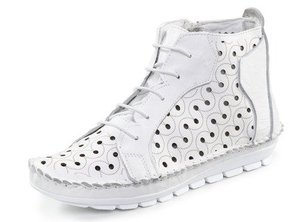 Gemini Bootie mit Knitter-Struktur