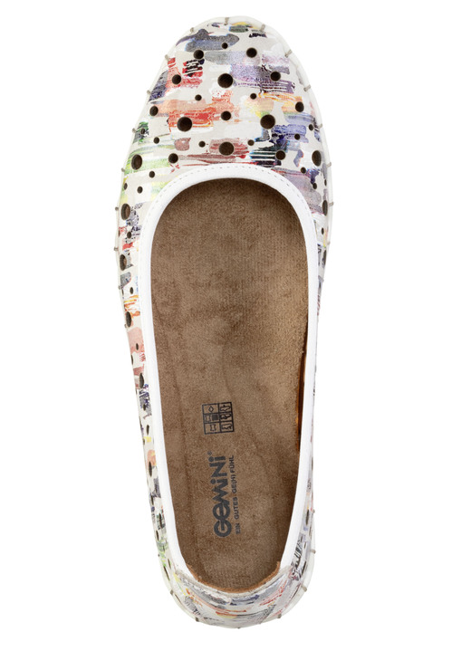 Pumps & Ballerina - Gemini Ballerina mit luftigen Durchbrüchen, in Größe 036 bis 042, in Farbe JEANS Ansicht 5