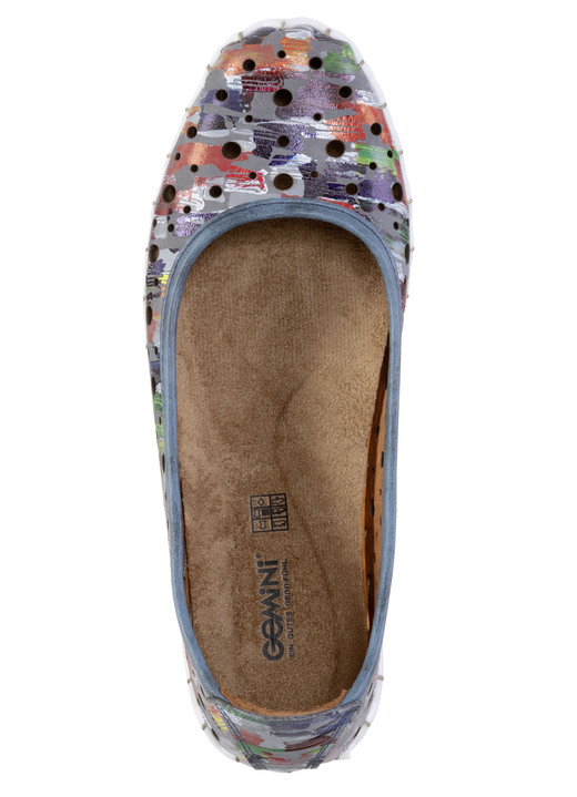 SALE % - Gemini Ballerina mit luftigen Durchbrüchen, in Größe 036 bis 042, in Farbe WEISS Ansicht 5