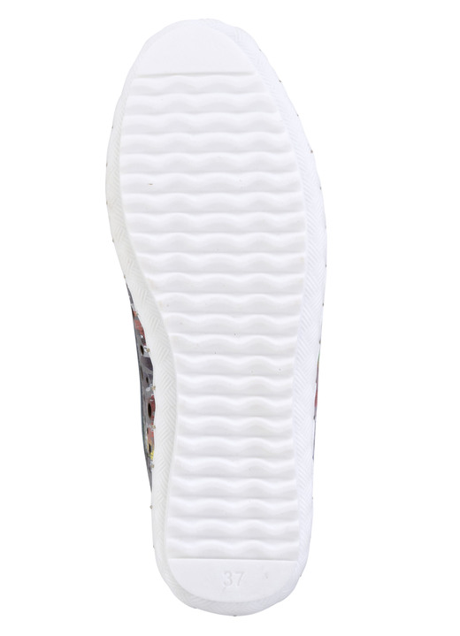 SALE % - Gemini Ballerina mit luftigen Durchbrüchen, in Größe 036 bis 042, in Farbe WEISS Ansicht 6