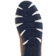 Slipper & Schnürschuhe - Gemini, leichte Damen-Schnürschuhe, Weite G, mit herausnehmbarem Fußbett, in Größe 036 bis 042, in Farbe WEISS-BRAUN – Farbe JEANS-BRAUN – Ansicht 3