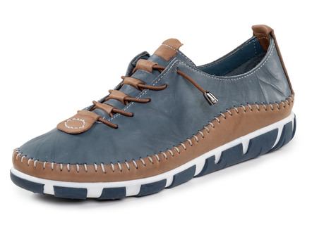 Gemini, leichte Damen-Schnürschuhe, Weite G, mit herausnehmbarem Fußbett