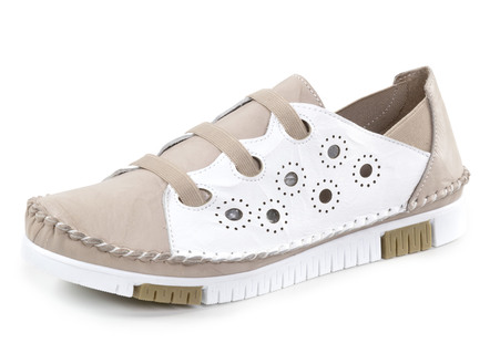 Gemini Mokassin-Slipper mit dezenter Knitter-Struktur