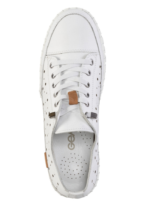 Slipper & Schnürschuhe - Gemini, sommerliche Damen-Schnürschuhe, Weite G, mit herausnehmbarem Fußbett, in Größe 036 bis 042, in Farbe JEANS Ansicht 6