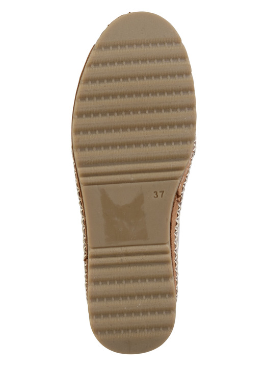 Slipper & Schnürschuhe - Gemini, sommerliche Damen-Slipper, Weite G, mit herausnehmbarem Fußbett, in Größe 036 bis 042, in Farbe JEANS Ansicht 10