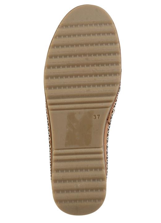 Slipper & Schnürschuhe - Gemini, sommerliche Damen-Slipper, Weite G, mit herausnehmbarem Fußbett, in Größe 036 bis 042, in Farbe JEANS Ansicht 3