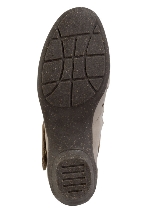 Pumps & Ballerina - ELENA EDEN, bequeme Damen-Pumps, Weite H, mit herausnehmbarem Fußbett, in Größe 036 bis 042, in Farbe TAUPE Ansicht 3