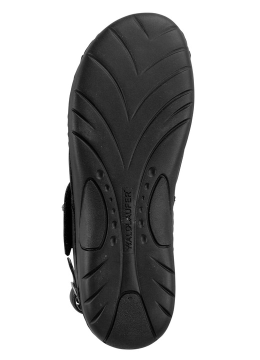 Sandaletten & Pantoletten - Waldläufer Sandale mit Metallschmuck mit Glitzersteinchen, in Größe 4 bis 8 1/2, in Farbe MATTSILBER Ansicht 9