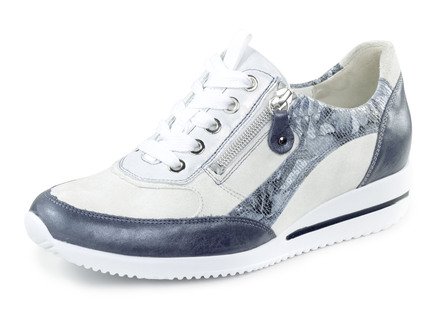 Waldläufer Sneaker aus edlem Leder-Materialmix