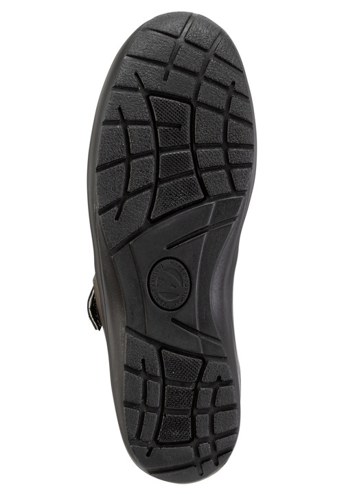 Slipper & Schnürschuhe - ELENA EDEN, sommerliche Damen-Slipper, Weite H, mit herausnehmbarem Fußbett, in Größe 036 bis 042, in Farbe SCHWARZ Ansicht 6