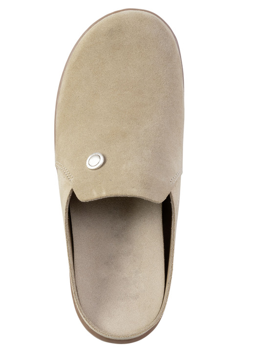 Sandaletten & Pantoletten - ELENA EDEN Clog aus Veloursleder, in Größe 036 bis 042, in Farbe BLAU Ansicht 5