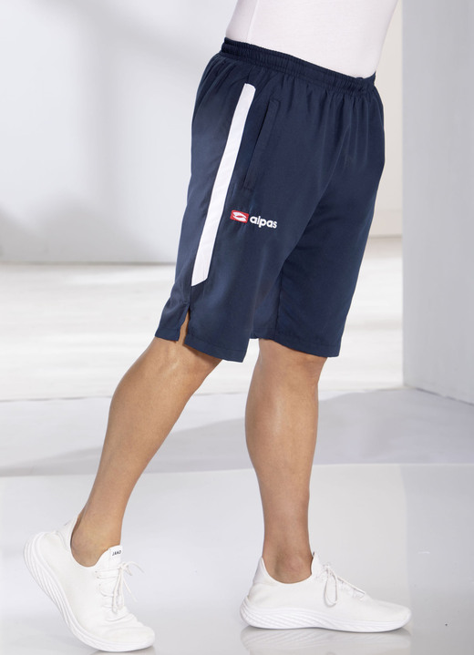 Freizeithosen - Shorts von „alpas“, in Größe 3XL (58) bis XXL (56), in Farbe MARINE Ansicht 1