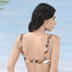 Bikinis - Bikini mit Bügel, schalenlos, seitlich raffbar – Farbe SCHOKO-BUNT – Ansicht 4 Bikinis - Bikini mit Bügel, schalenlos, seitlich raffbar, in Größe 036 bis 048, in Cup B, in Farbe SCHOKO-BUNT – Farbe SCHOKO-BUNT – Ansicht 4