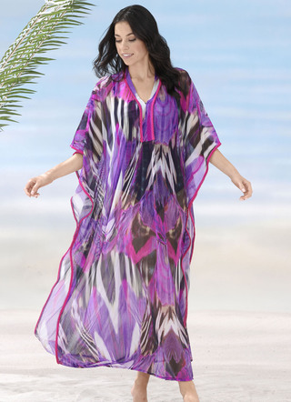Laurina Kaftan, leicht transparent
