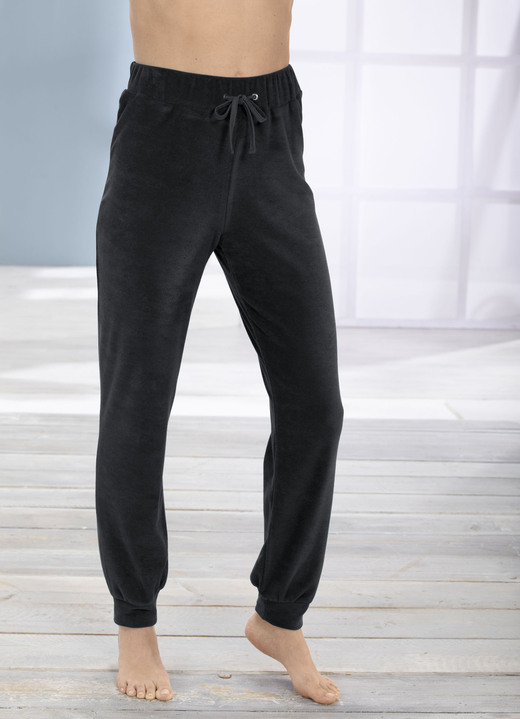 Hosen - Hose mit bequemem Dehnund Ansicht 3 Hosen - Hose mit bequemem Dehnund, in Größe 036 bis 054, in Farbe TÜRKIS Ansicht 3