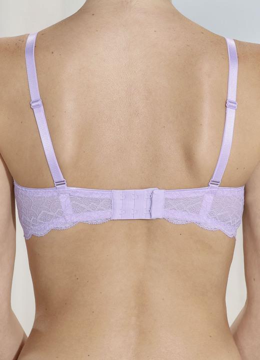 Soft-BH - Format BH mit Elastikspitze im Rückteil, in Größe 070 bis 090, in Cup B, in Farbe FLIEDER Ansicht 4
