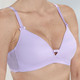 Soft-BH - Format BH mit Elastikspitze im Rückteil, in Größe 070 bis 090, in Cup B, in Farbe FLIEDER – Farbe FLIEDER – Ansicht 2