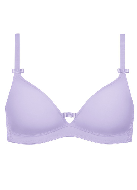 Soft-BH - Format BH mit Elastikspitze im Rückteil, in Größe 070 bis 090, in Cup AA, in Farbe FLIEDER Ansicht 3