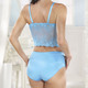 Soft-BH - Zauberhaftes LingaDore Bustier aus zarter Elastikspitze – Farbe TÜRKISBLAU – Ansicht 6 Soft-BH - Zauberhaftes LingaDore Bustier aus zarter Elastikspitze, in Größe L (40) bis XL (42), in Farbe TÜRKISBLAU – Farbe TÜRKISBLAU – Ansicht 6