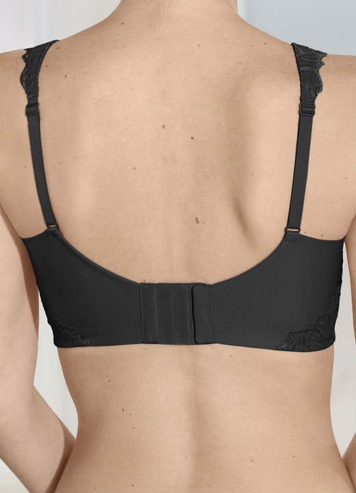 Soft-BH - Naturana BH mit Shaping-Effekt, in Größe 075 bis 100, in Cup C, in Farbe SCHWARZ Ansicht 4