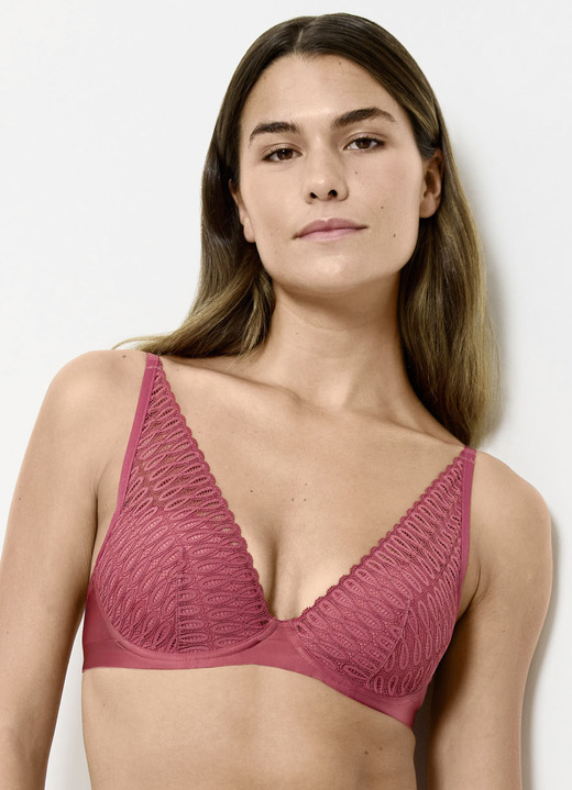 Bügel-BH - Triumph Aura Spotlight Bügel-BH mit gepolsterten Cups, in Größe 070 bis 090, in Cup A, in Farbe KORALLE Ansicht 2