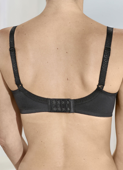 Bügel-BH - Triumph Amourette Minimzer-Bügel-BH mit Elastikspitze, in Größe 075 bis 095, in Cup G, in Farbe WEISS Ansicht 7