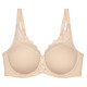 Bügel-BH - Triumph Amourette Minimzer-Bügel-BH mit Elastikspitze, in Größe 075 bis 095, in Cup F, in Farbe WEISS – Farbe PUDER – Ansicht 4