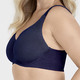 Bügel-BH - Miss Mary Bügel-BH mit hautsympathischer BIO-Baumwolle, in Größe 080 bis 105, in Cup B, in Farbe MARINE – Farbe MARINE – Ansicht 5