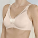 Soft-BH - Naturana BH mit vorgeformten Cups – Farbe BEIGE – Ansicht 1 Soft-BH - Naturana BH mit vorgeformten Cups, in Größe 075 bis 095, in Cup D, in Farbe WEISS – Farbe BEIGE – Ansicht 1
