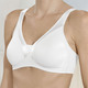 Soft-BH - Naturana BH mit vorgeformten Cups, in Größe 075 bis 095, in Cup B, in Farbe WEISS – Farbe WEISS – Ansicht 1