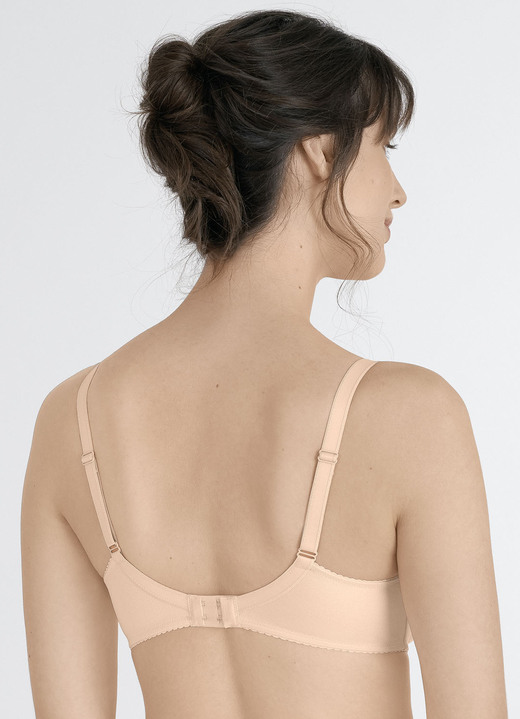 Bügel-BH - Felina Bügel-BH mit hübscher Elastikspitze Ansicht 7 Bügel-BH - Felina Bügel-BH mit hübscher Elastikspitze, in Größe 075 bis 105, in Cup D, in Farbe ZARTAPRICOT Ansicht 7