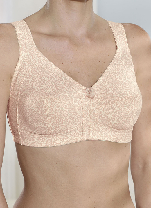 Soft-BH -  Susa BH mit verstärktem Rückteil Ansicht 3 Soft-BH -  Susa BH mit verstärktem Rückteil, in Größe 080 bis 105, in Cup B, in Farbe ECRU-ROSENQUARZ Ansicht 3