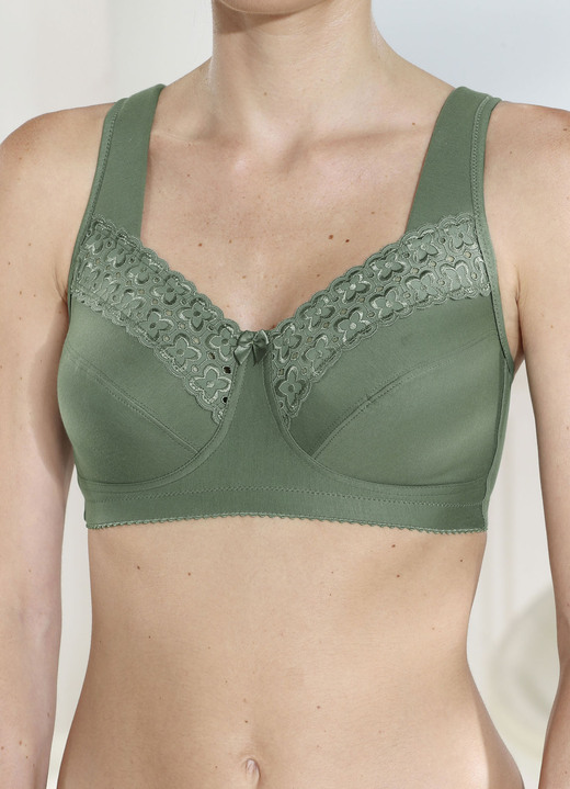 Soft-BH - Miss Mary BH mit Stickerei, in Größe 080 bis 110, in Cup D, in Farbe ROSÉ Ansicht 6