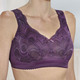 Soft-BH - BH mit Elastikspitze, in Größe 080 bis 115, in Cup D, in Farbe AUBERGINE – Farbe AUBERGINE – Ansicht 2
