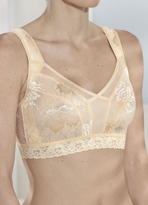 Soft-BH - BH mit Haftband für perfekten Sitz, in Größe 080 bis 115, in Cup C, in Farbe PUDER Ansicht 1