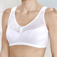 Soft-BH - Hautsympathischer BH mit hohem Baumwollanteil – Farbe WEISS – Ansicht 1 Soft-BH - Hautsympathischer BH mit hohem Baumwollanteil, in Größe 080 bis 105, in Cup E, in Farbe WEISS – Farbe WEISS – Ansicht 1